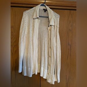Simply Vera open knit cardigan size large